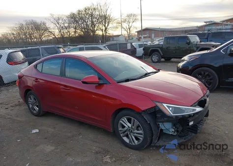 2019 Hyundai Elantra Sel from USA, damaged, VIN 5NPD84LF2KH479111